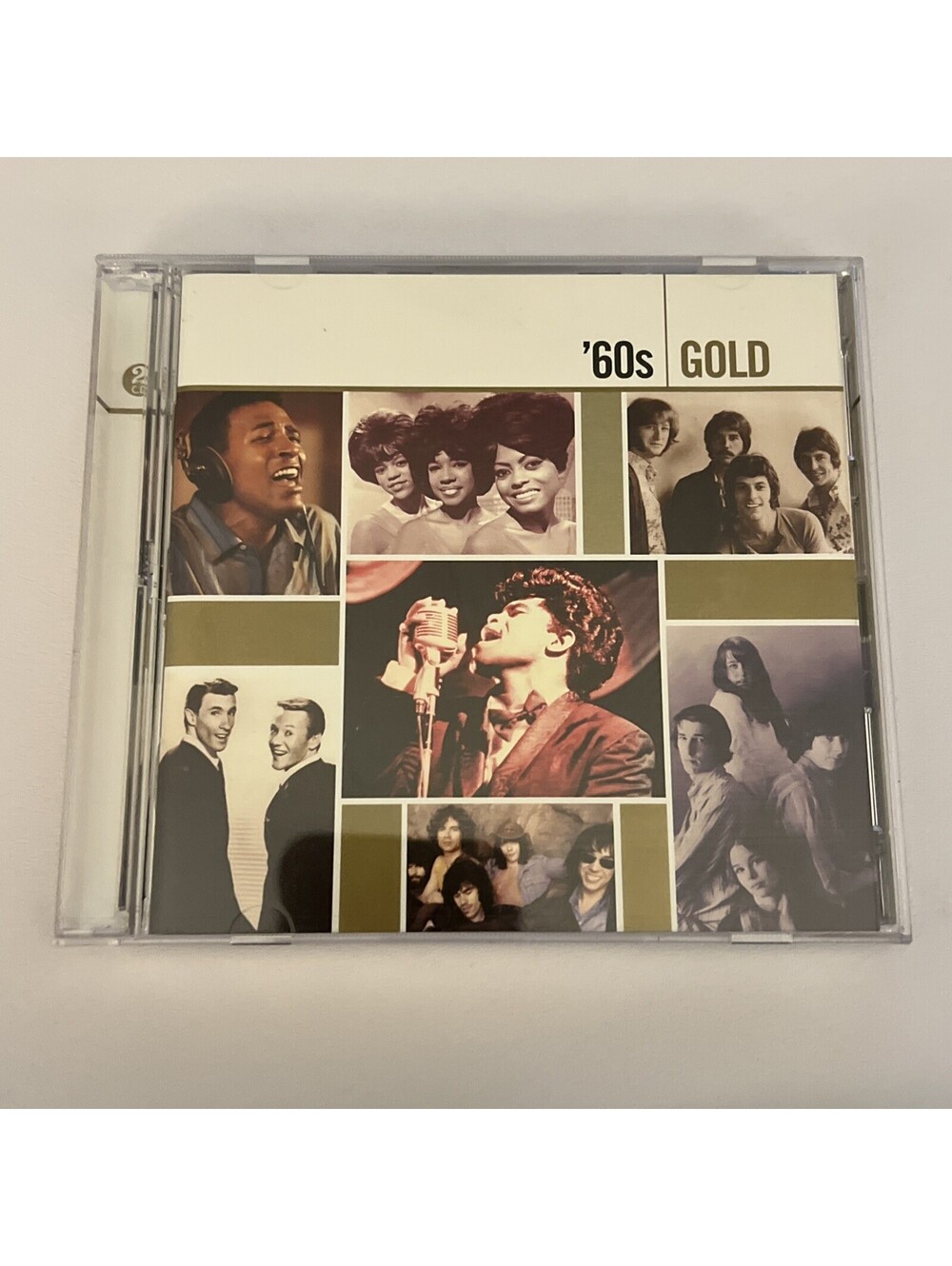 60's: Gold by Various (CD, 2006) 2 Cd Set The Supremes James Brown Lesley Gore
